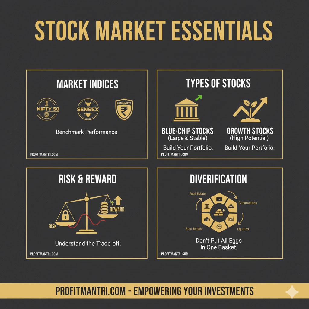 how to invest stock market in india